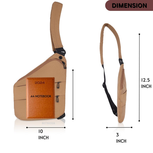 OSAWA Crossbody Shoulder Chest Bag for Men & Women