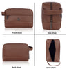 BONAVISTA Leather Toiletry Bag For Men & Women