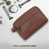 BONAVISTA Leather Toiletry Bag For Men & Women