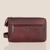 HAVELOCK Leather Toiletry Bag For Men & Women