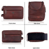 HAVELOCK Leather Toiletry Bag For Men & Women