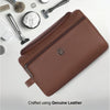 DELTA Leather Toiletry Bag For Men & Women