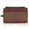 DELTA Leather Toiletry Bag For Men & Women