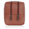 BRANDON Leather Toiletry Bag For Men & Women