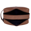 BRANDON Leather Toiletry Bag For Men & Women