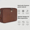 VANCOUVER Leather Toiletry Bag For Men & Women