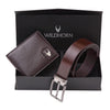 BATSVILLE Leather Wallet & Belt Gift Hamper for Men