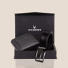 BATSVILLE Leather Wallet & Belt Gift Hamper for Men