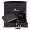 BATSVILLE Leather Wallet & Belt Gift Hamper for Men