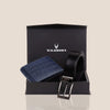 BATSVILLE Leather Wallet & Belt Gift Hamper for Men