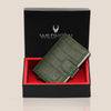 ARNOLD RFID Protected Leather Card Holder for Men