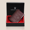 ARNOLD RFID Protected Leather Card Holder for Men