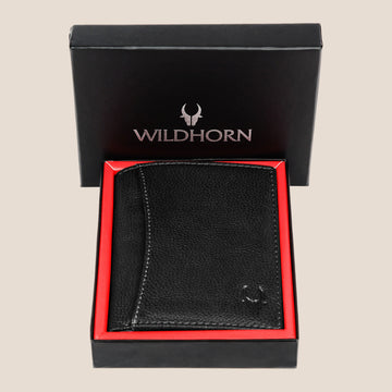 WINSTON RFID Protected Leather Wallet for Men