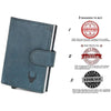 ARNOLD RFID Protected Leather Card Holder for Men