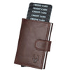 ARNOLD RFID Protected Leather Card Holder for Men