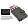 ARNOLD RFID Protected Leather Card Holder for Men