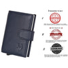 ARNOLD RFID Protected Leather Card Holder for Men