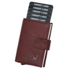 ARNOLD RFID Protected Leather Card Holder for Men