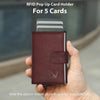 ARNOLD RFID Protected Leather Card Holder for Men