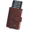 ARNOLD RFID Protected Leather Card Holder for Men