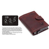 ARNOLD RFID Protected Leather Card Holder for Men