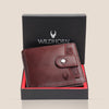 HENRIK RFID Protected Leather Wallet  for Men