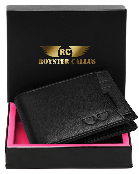 Royster Callus Black Men's Wallet - WILDHORN