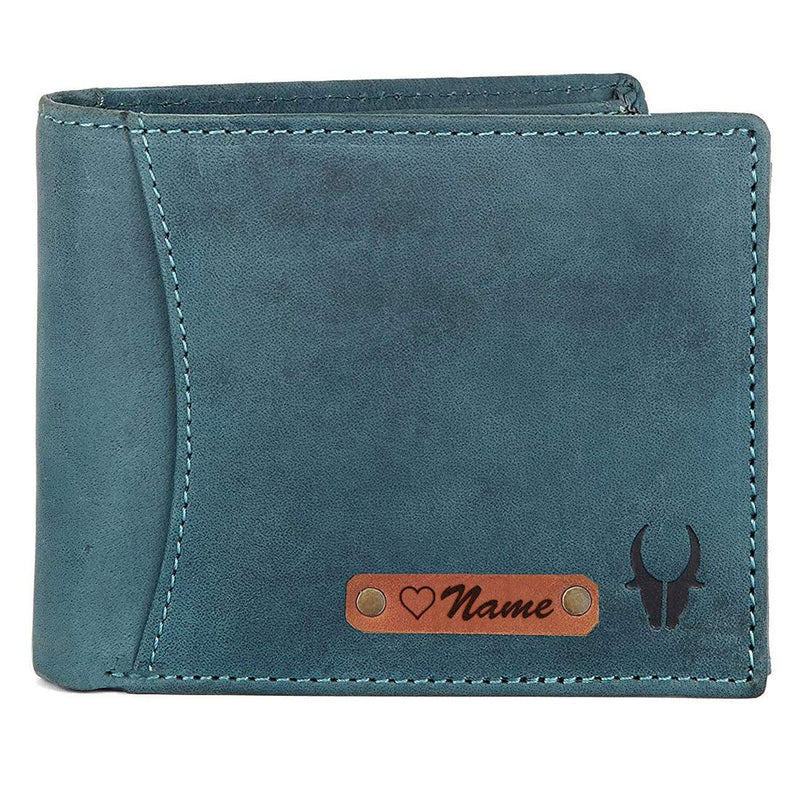 Customized Wallets With Name For Men Leather Brown - Givvet