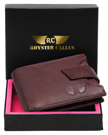 Royster Callus Maroon Men's Wallet - WILDHORN