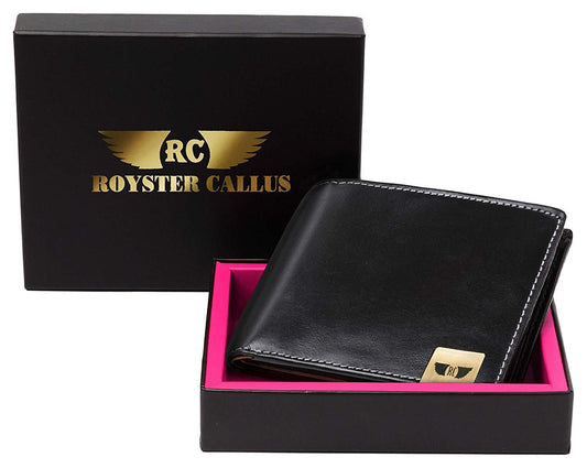 Royster Callus Black Men's Wallet - WILDHORN