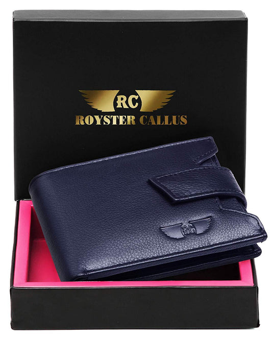 Royster Callus Blue Men's Wallet - WILDHORN