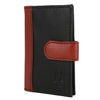 WildHorn Black Genuine Leather Credit Card Holder - WILDHORN