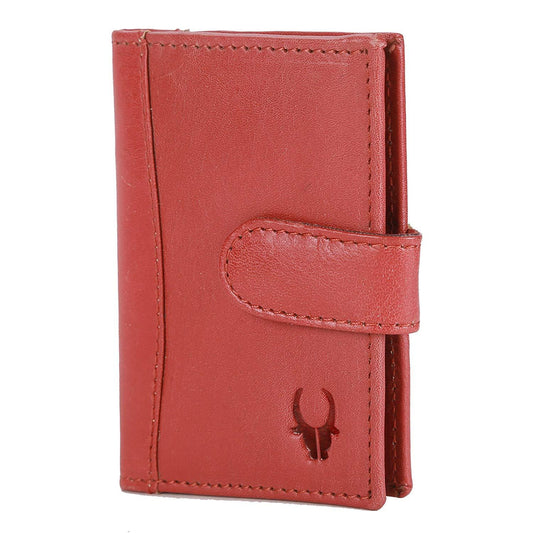 WildHorn Red Credit Card Holder - WILDHORN