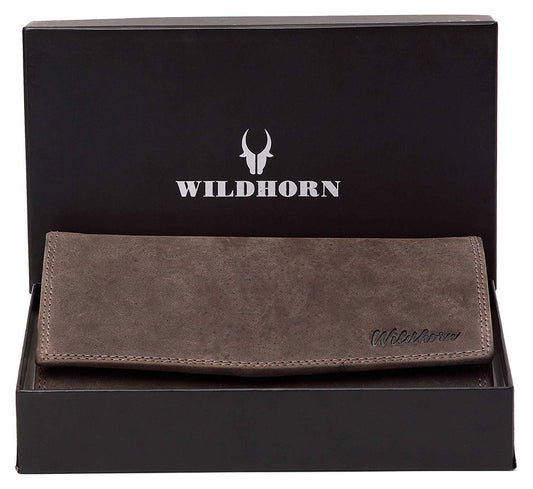 WildHorn Mia RFID PROTECTED Genuine Leather Wallet for Women stylish|Purse for Women/Girls - WILDHORN