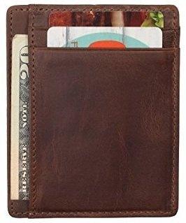 Wildhorn Urban Edge Vintage Leather Credit Card Holder - WILDHORN