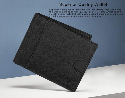 Royster Callus Black Men's Wallet - WILDHORN