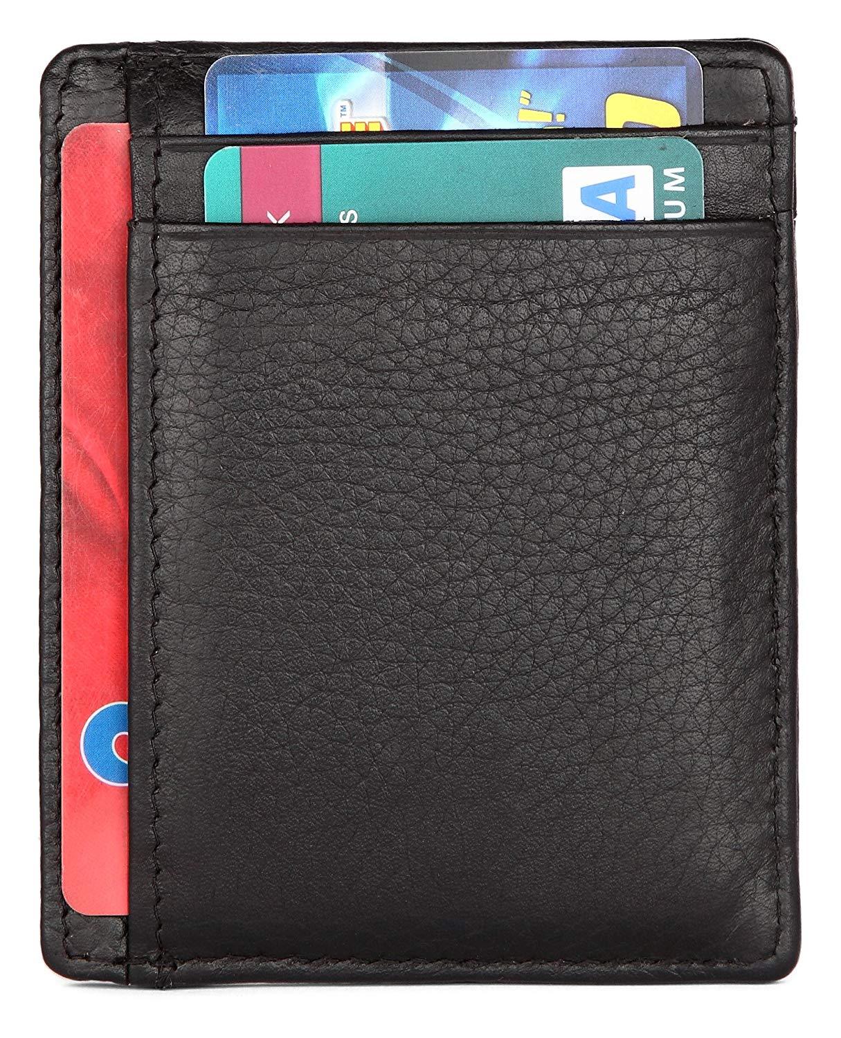 WildHorn Black Credit Card Holder - WILDHORN