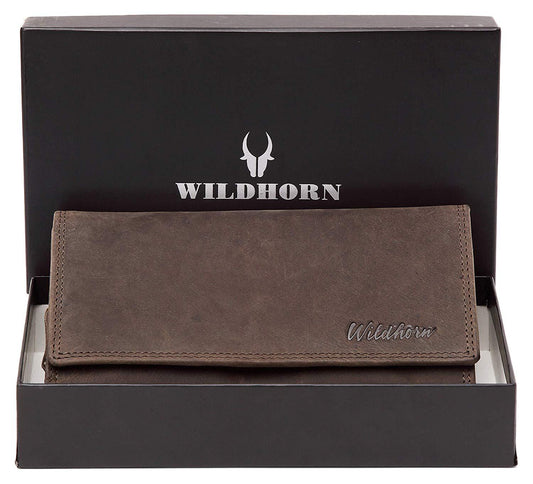 WildHorn Olivia RFID PROTECTED Genuine Leather Wallet for Women stylish|Purse for Women/Girls - WILDHORN