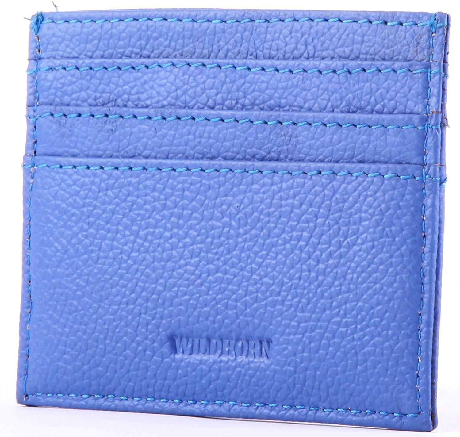 WildHorn Genuine Leather Credit Card Holder - WILDHORN