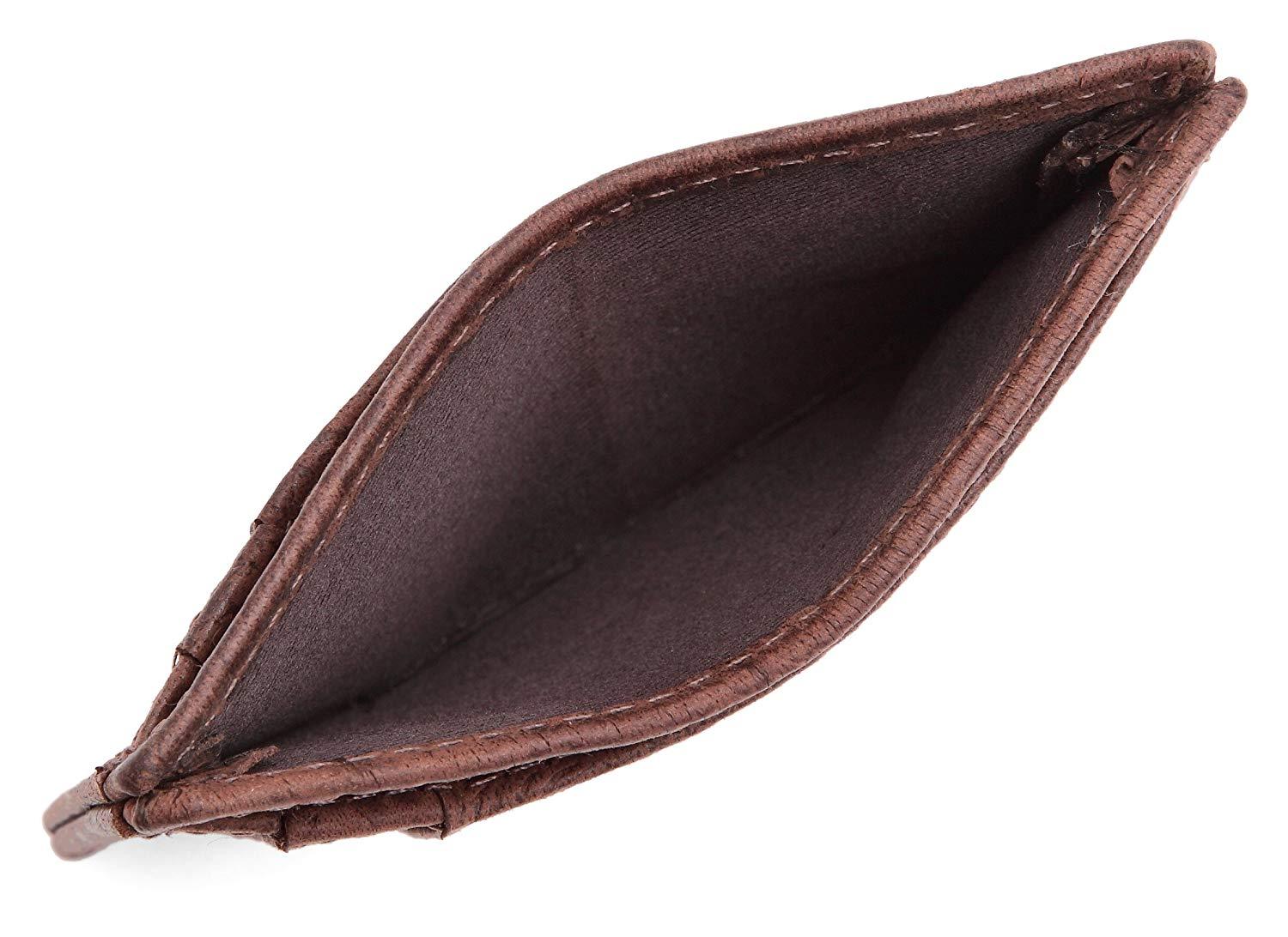 WildHorn Brown Credit Card Holder - WILDHORN