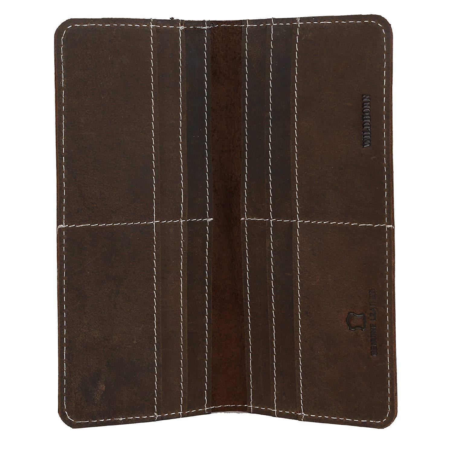 WildHorn Brown Credit Card Holder - WILDHORN