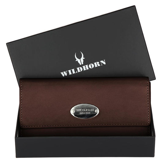 WILDHORN® Genuine Leather Wallet for Women |Purse for Women/Girls - WILDHORN