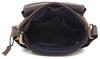 WILDHORN Leather Sling Messenger Bag for Men. DIMENTION : L-8 inch W-3 inch H-9 inch - WILDHORN