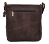 WILDHORN Leather Sling Messenger Bag for Men. DIMENTION : L-8 inch W-3 inch H-9 inch - WILDHORN