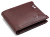 Napa Hide RFID Protected Genuine High Quality Leather Wallet & Pen Combo for Men (MAROON NAPA) - WILDHORN