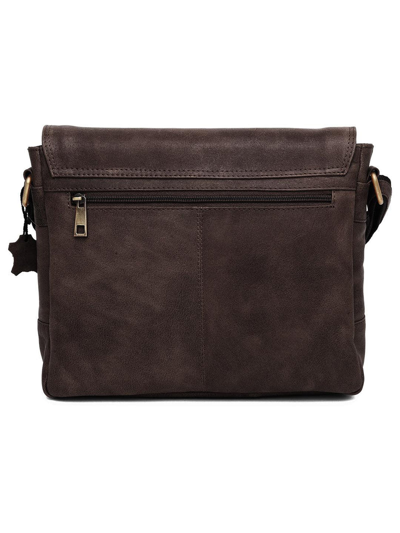 WildHorn Leather 11 inch Sling Messenger Bag for Men I Multipurpose  Crossbody Bag I Travel Bag