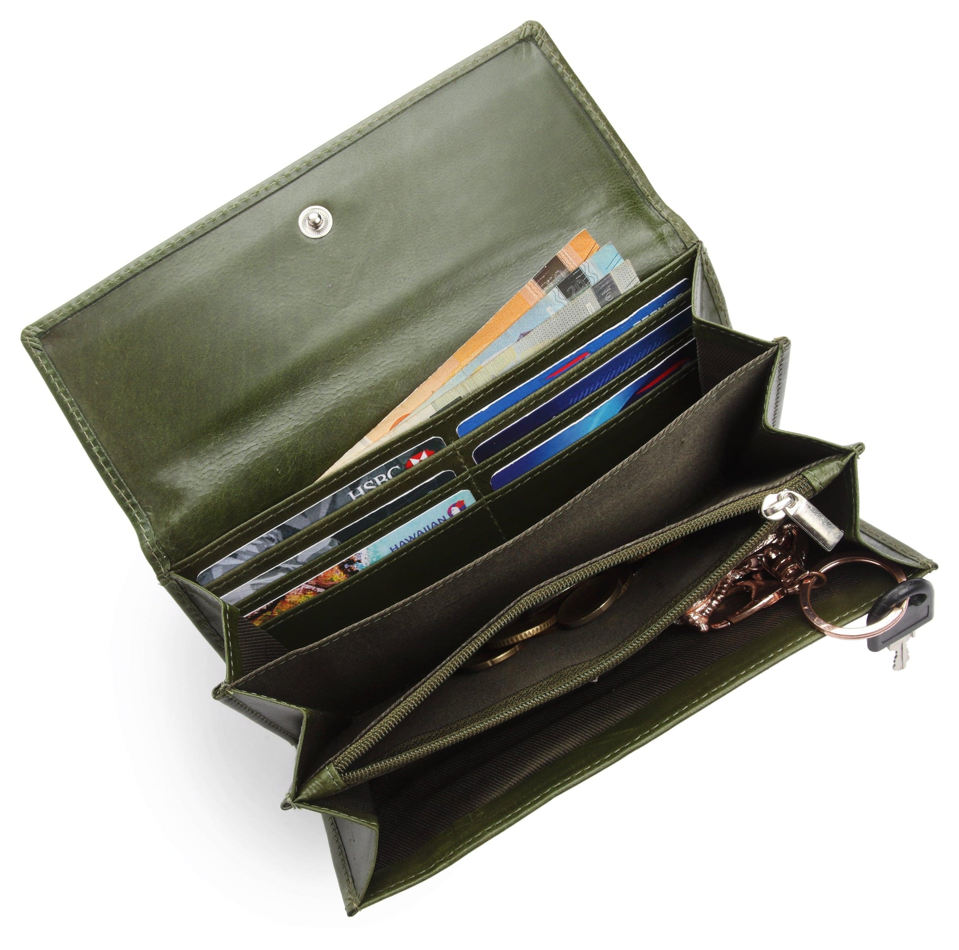 WILDHORN® Women's Leather Wallet and Pen Combo Set - WILDHORN