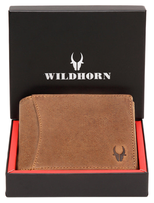 Brown Genuine leather wallet for men – Slim Luxury Purse – Amedeo Exclusive