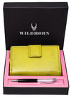 WILDHORN® Women's Leather Wallet and Pen Combo Set - WILDHORN