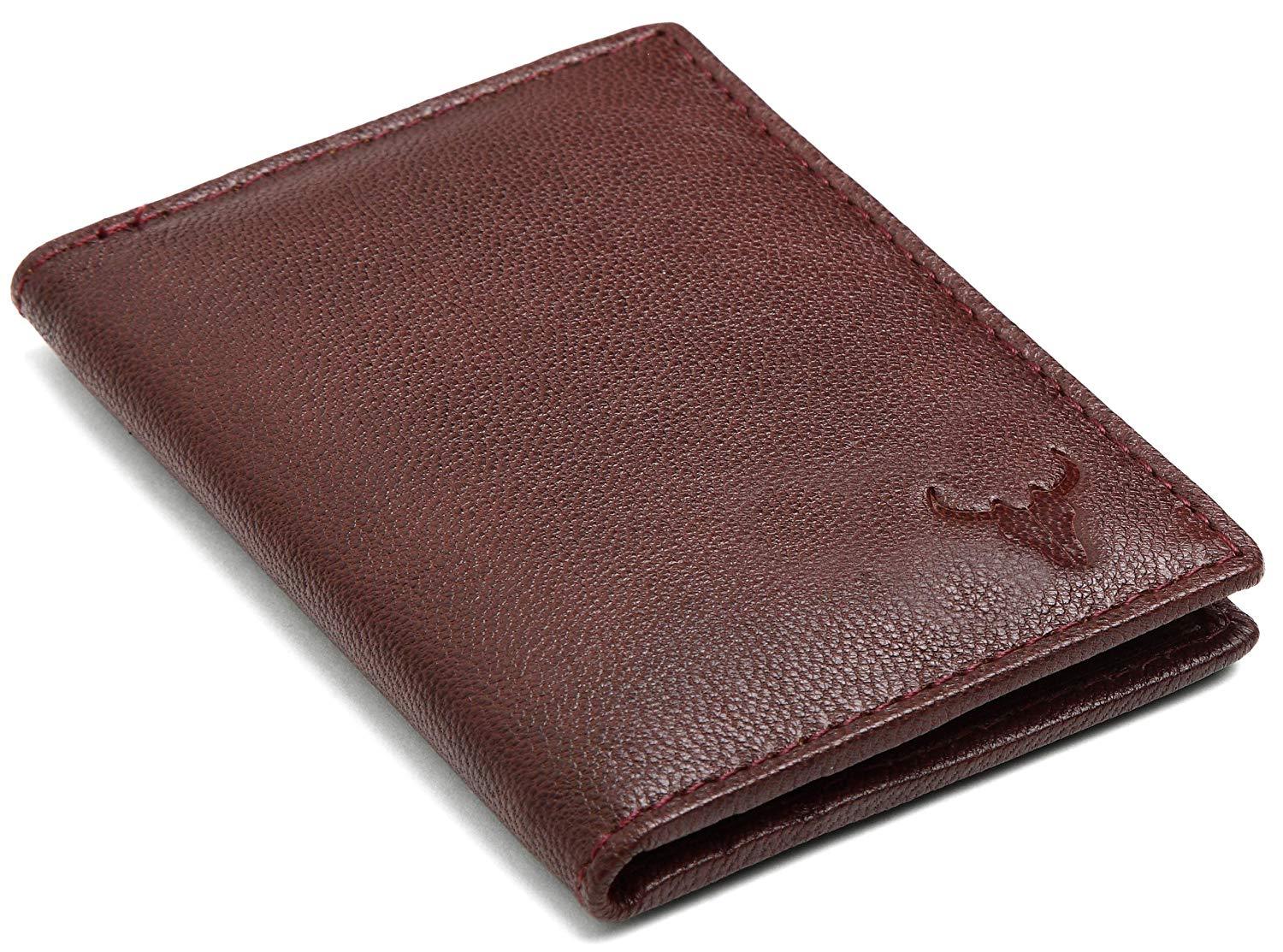 Napa Hide Brown Men's Wallet (NPCRD002 MRN) - WILDHORN